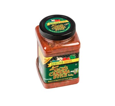 Jar of salsa