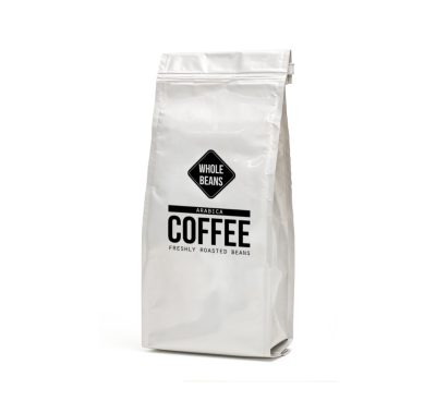 Generic bag of whole bean coffee