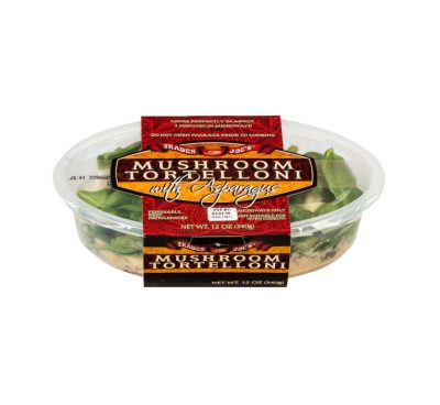 Mushroom tortellini container