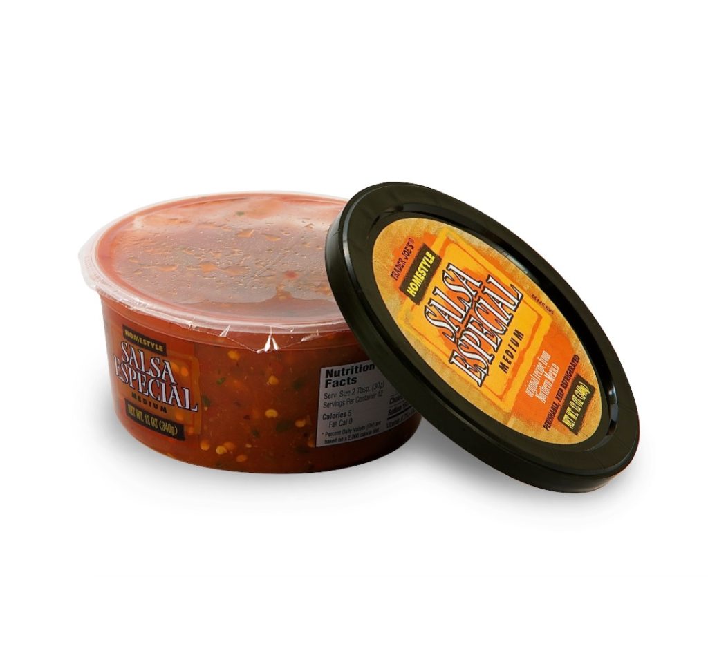 Jar of salsa