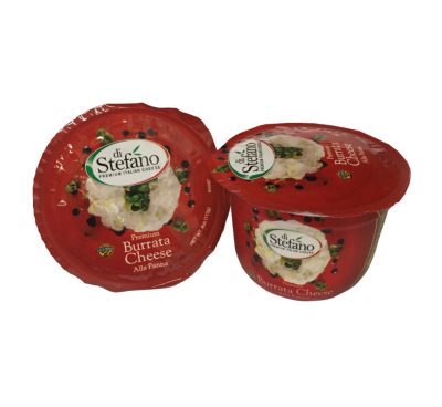 Burrata cheese container