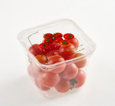 tomatos in a resealable container