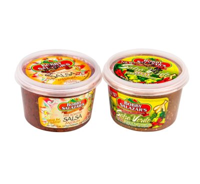 Jars of salsa