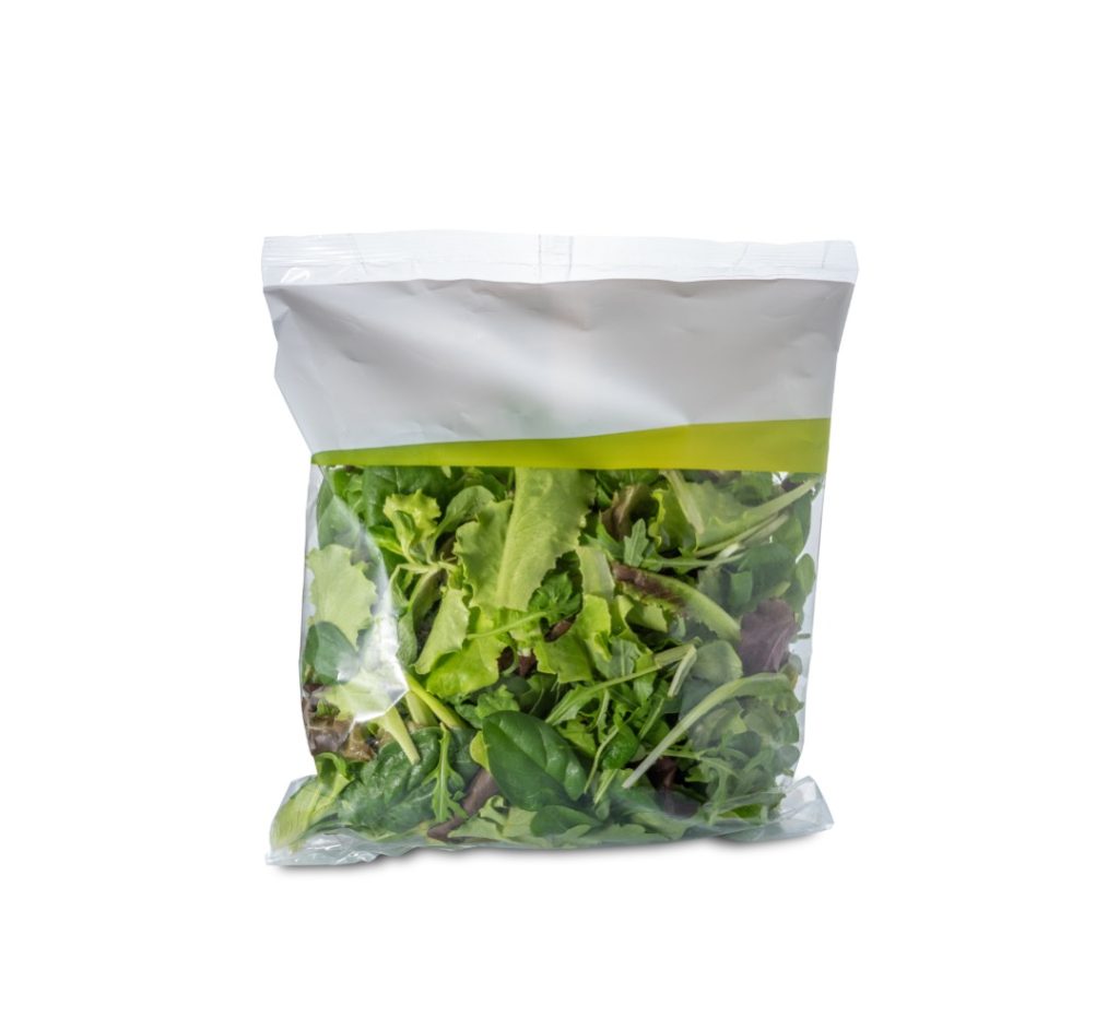 Lettuce in a bag