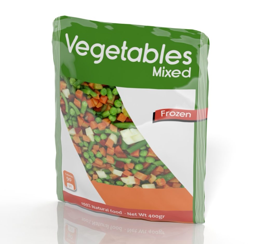 Frozen Vegetable mix bag